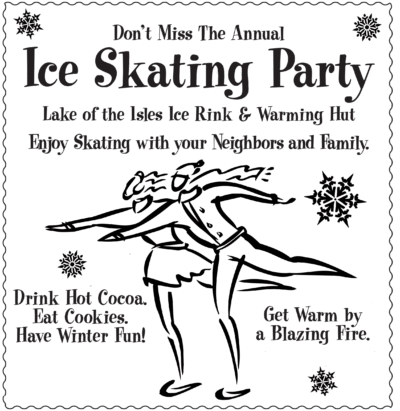 LHNA Skating Party