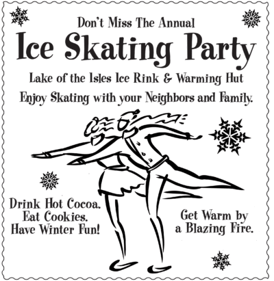 LHNA Skating Party LHNA Skating Party