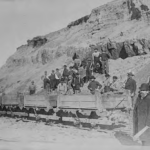 Cutting Lowry Hill (1886)